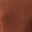 Pull manches longues marron fonc&eacute; femme