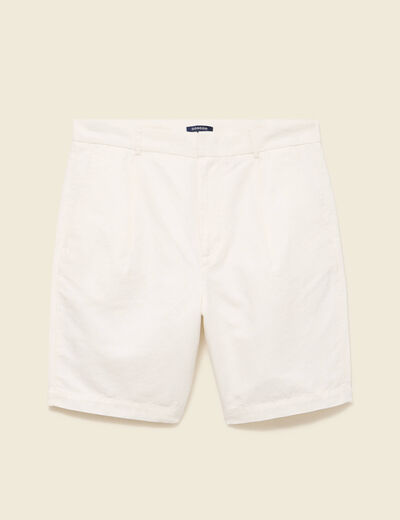 Bermuda ecru homme