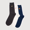 Lot de 3 paires chaussettes hautes vert kaki homme