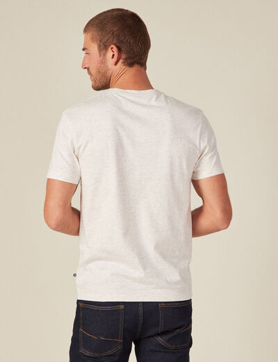 T-shirt manches courtes vert kaki homme