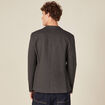 Veste esprit blazer droite gris homme