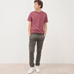 Pantalon battle bas resserr&eacute; vert fonc&eacute; homme