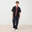 T-shirt manches courtes rose cerise homme