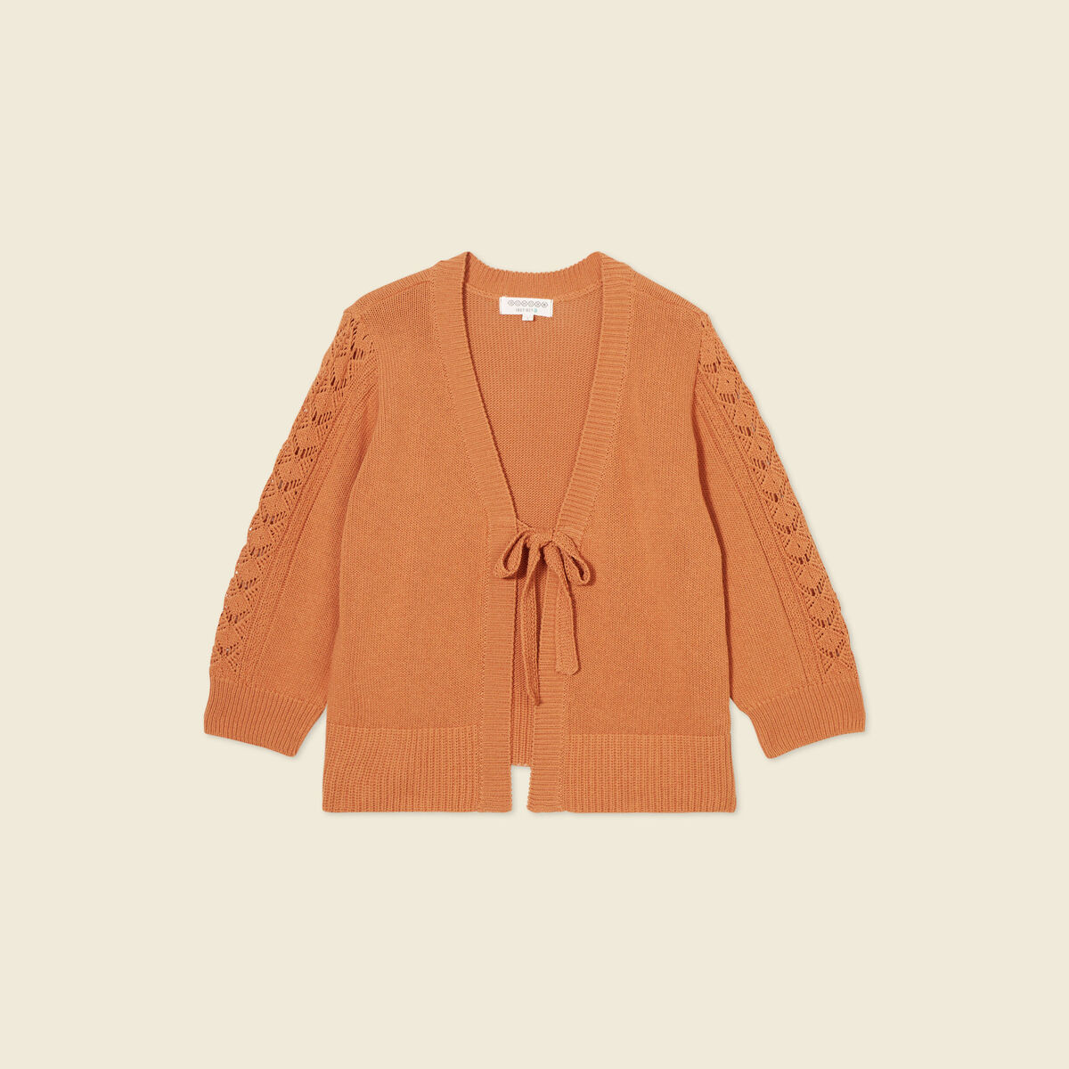 Gilet éco-responsable rouge foncé femme