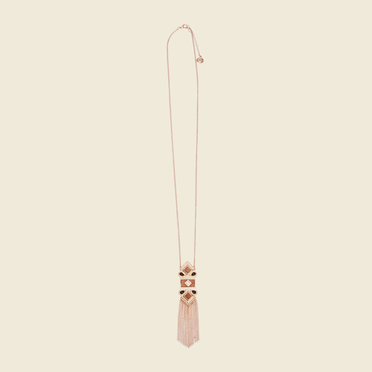 Collier avec pendentif couleur or femme