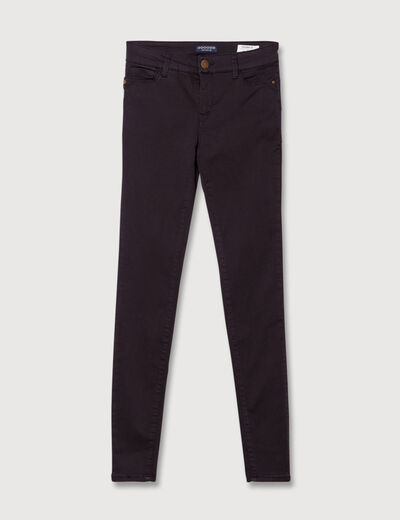 Pantalon Audrey - skinny push up gris fonc&eacute; femme
