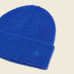 Bonnet bleu electrique femme