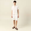 Chemise manches courtes sable homme