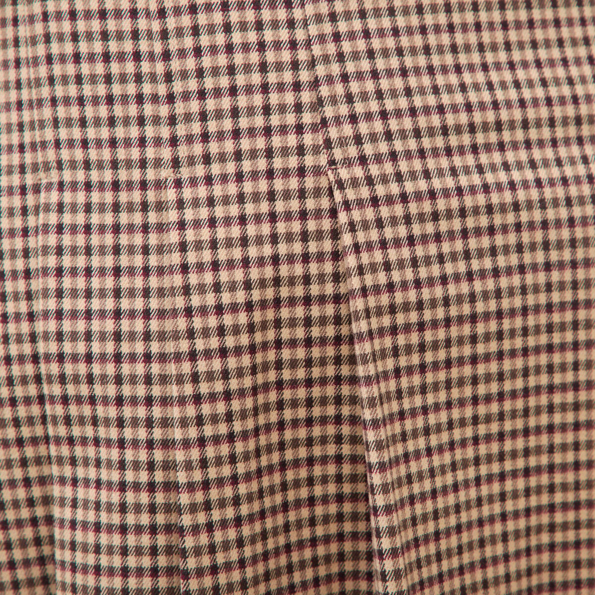 Mini-jupe doubl&eacute;e ficelle femme