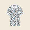Polo éco-responsable blanc homme