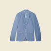 Veste blazer cintré bleu foncé homme