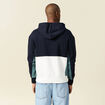 Sweat à capuche bleu marine homme