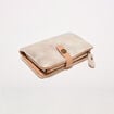 Portefeuille beige femme