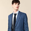 Cravate bleu marine homme