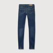 Jeans skinny push-up taille standard denim brut femme