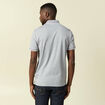 Polo manches courtes gris fonc&eacute; homme