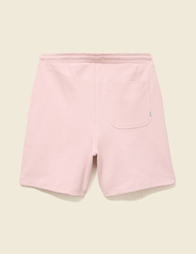 Bermuda rose poudr&eacute;e homme