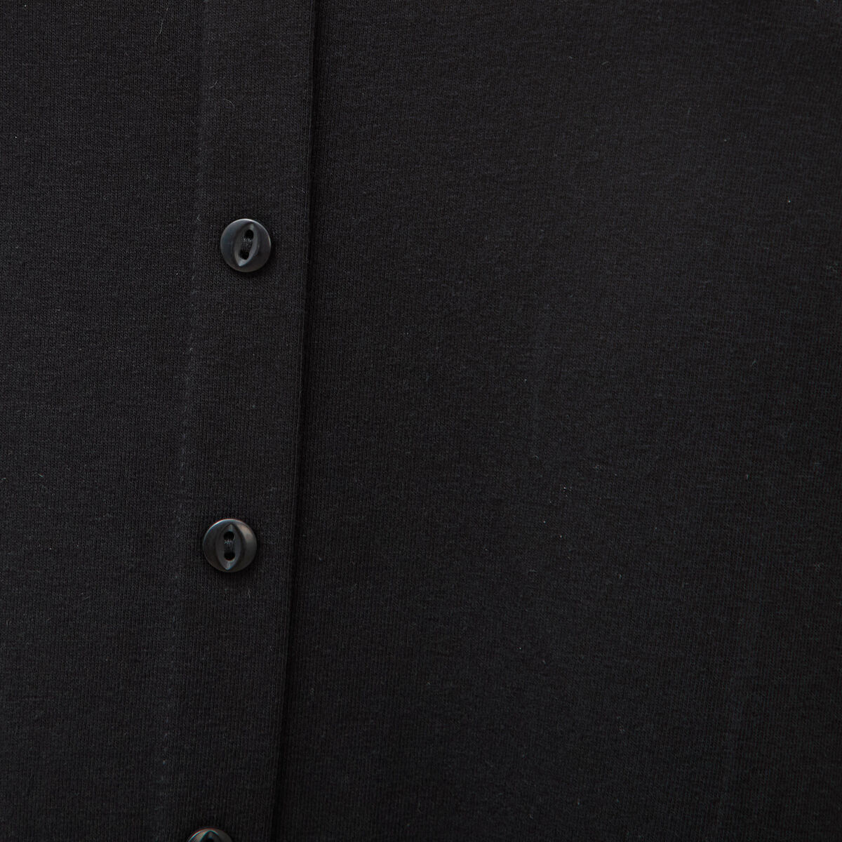 Robe sans manches en maille col carr&eacute; noir femme