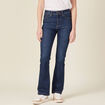 Jeans bootcut denim brut femme