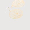 Boucles d'oreilles couleur or femme