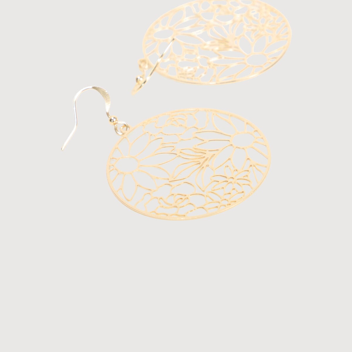 Boucles d'oreilles couleur or femme