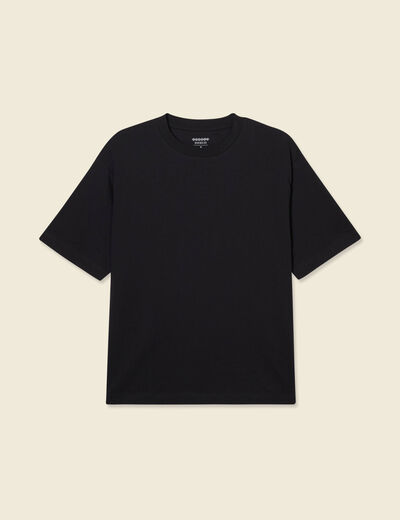 T-shirt manches courtes noir homme