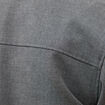 Blouson manches longues doubl&eacute; gris fonc&eacute; homme