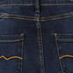 Jeans regular 7/8ème denim brut femme
