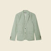 Veste blazer cintré vert olive homme