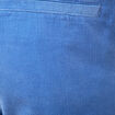Bermuda en velours bleu violet homme