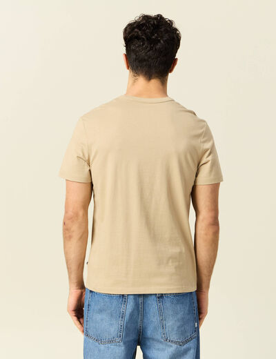 T-shirt éco-responsable gris homme