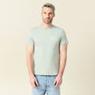 T-shirt manches courtes vert clair homme