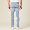 Jeans slim ultra stretch denim bleach homme