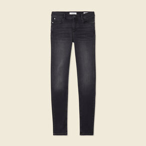 Jeans Marylin - skinny push up denim gris femme