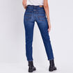 Jeans regular denim brut femme