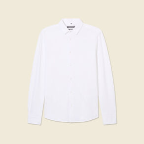 chemise manches longues blanc homme Chemise manches longues blanc homme