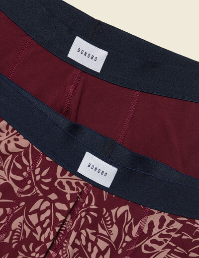 Pack de 2 boxers prune homme