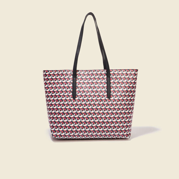 Sac cabas multicolore femme