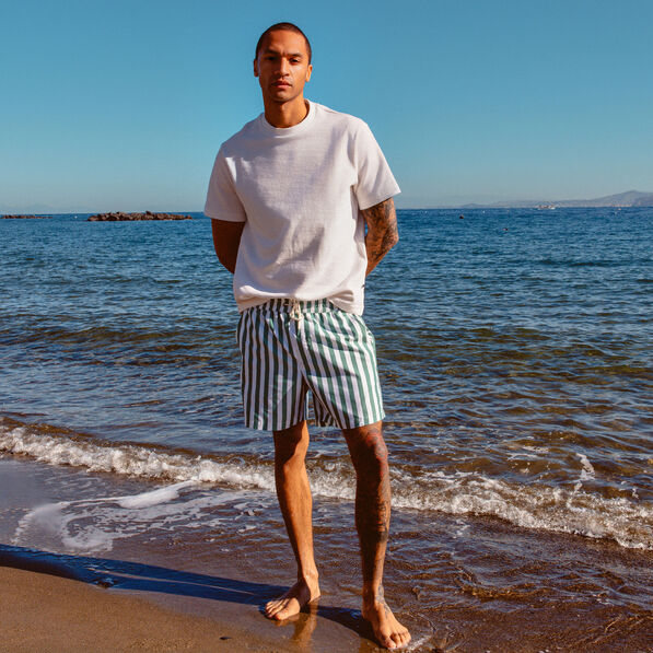 short de bain vert homme Short de bain vert homme