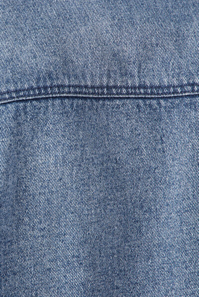 Blouson droit en jean denim stone homme