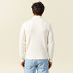 Pull ecru homme