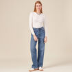 T-shirt éco-responsable ecru femme