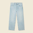 Jeans large 5 poches denim dirty homme