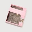 Porte-monnaie avec doublure gris fonc&eacute; femme