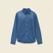Chemise en jeans manches longues denim stone homme