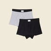 Lot 2 boxers noir homme