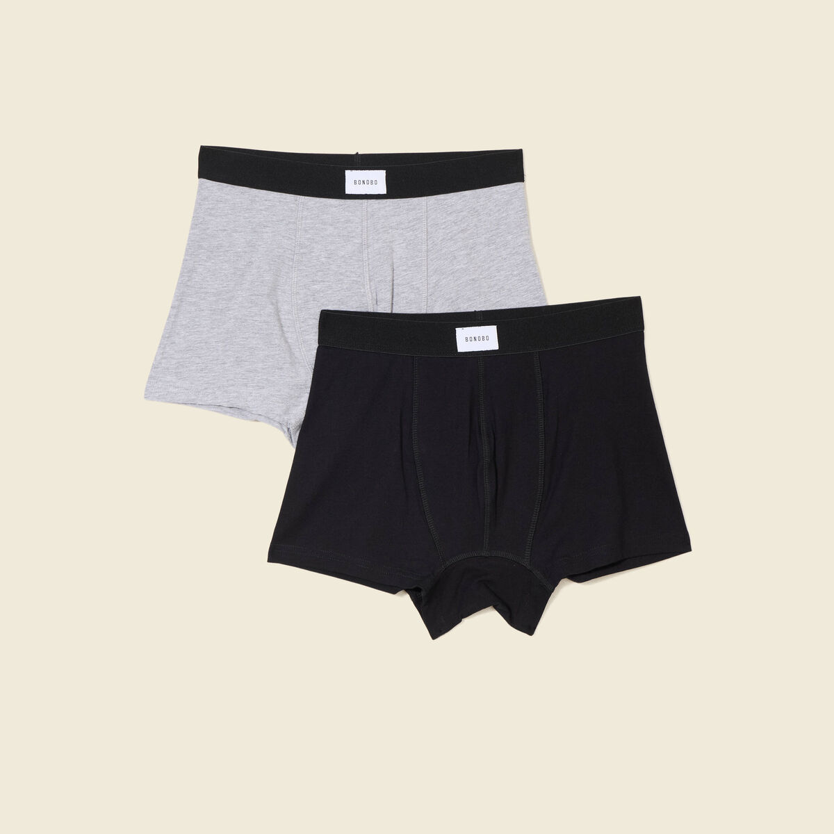 Lot 2 boxers noir homme