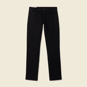 jeans straight 5 poches denim noir homme Jeans straight 5 poches denim noir homme