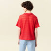 T-shirt manches courtes rouge femme