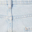 Jeans straight 5 poches denim bleach homme